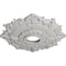 Ekena Millwork Riley Ceiling Medallion (Fits Canopies up to 4 5/8"), 18"OD x 3 1/2"ID x 1 1/2"P, Ultra Pure White CM18RLUWF - alternate 3